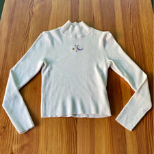 H&M Mädchen Pullover Strick Rollkragen Langa...