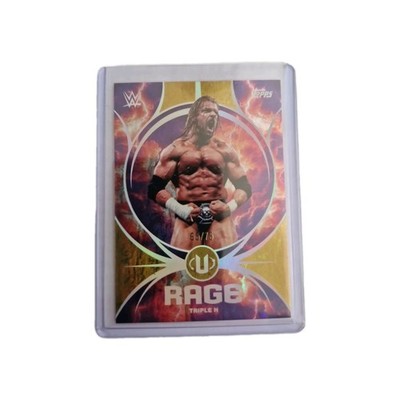 Topps Wwe Universe Triple H Insert Rage /75