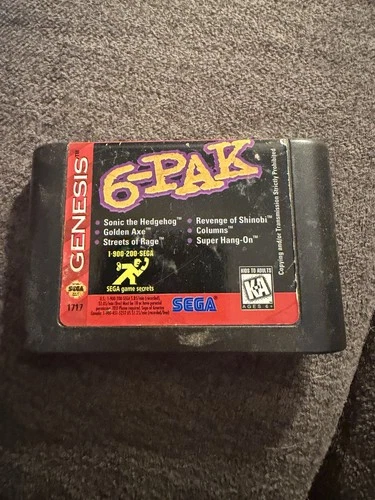 New Listing6-Pak (Sega Genesis, 1995)