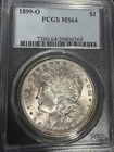1899 O Morgan Silver Dollar PCGS MS-64