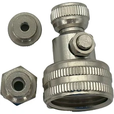 Ascot Air and Water Tire Valve Inflation Fluid Adapter Farm Tractor OTR