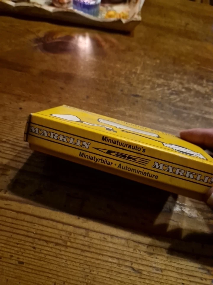 Märklin 1832 Zubehör Unimog OVP unbespielt Dachbodenfund Rarität  - Bild 2 von 4