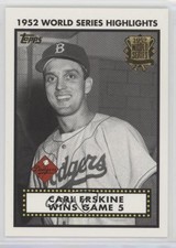 2002 Topps 1952 World Series Highlights Carl Erskine #52WS-5 0d2