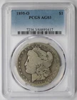 1895-O Morgan Dollar $1 AG 03 PCGS