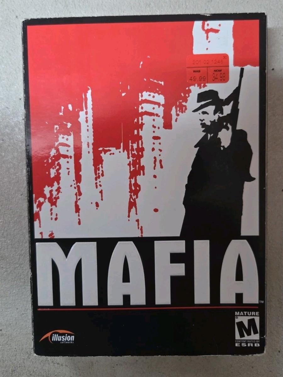 MAFIA PC Game  Box, Manual, Poster & Map (PC 2002)Windows 98ME2000XP