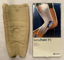 Bauerfeind GenuTrain P3 Knee Brace - Natural Beige - Right Leg - Size 5