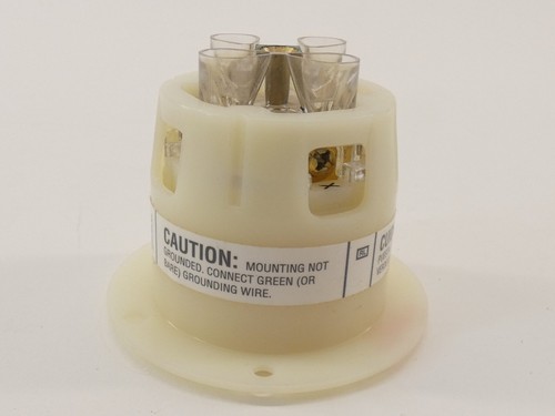 Hubbell HBL2826 Flanschaufnahme 30A Insulgrip Twist-Lock - NEU Überschuss! - Bild 6 von 11