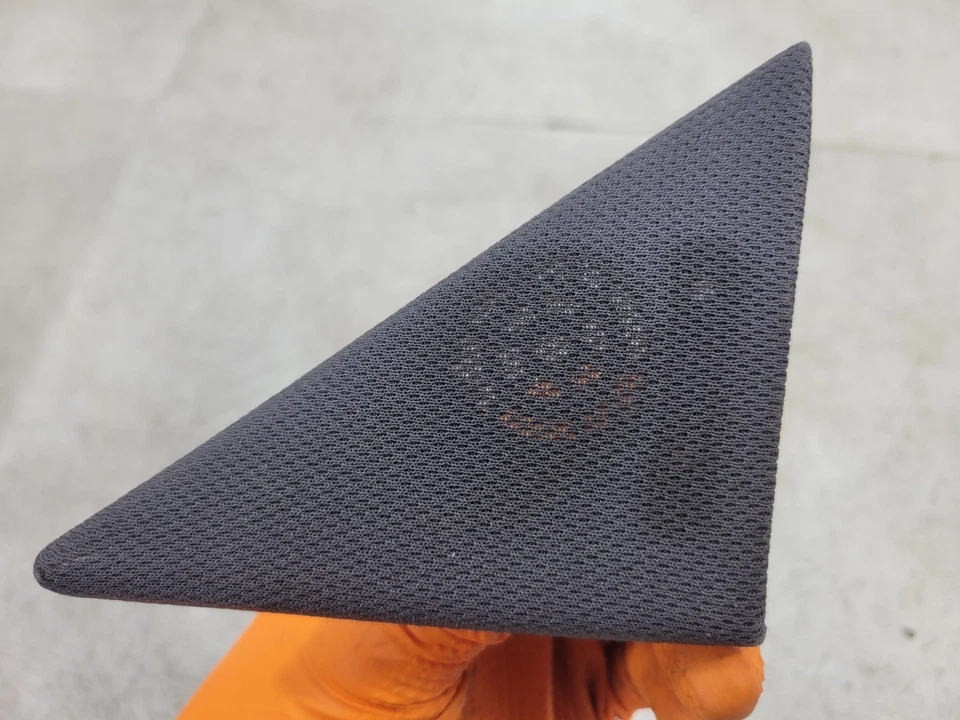 JAGUAR XK8 XKR 96-06 DOOR CORNER TWEETER SPEAKER COVER SET OF TWO - Image 3 of 4