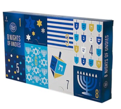 8 Nights of Hanukkah Undies ~ Holiday Box of 8 Panties ~ Women's Size XL ~  NIB | eBay