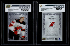 2023-24 Upper Deck Series 2 Population Count 1000 #PC-49 Luke Hughes
