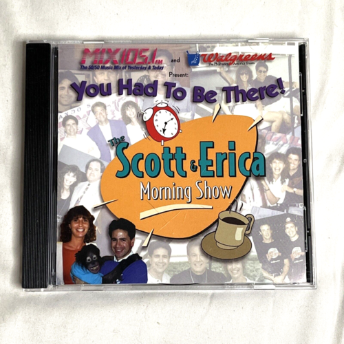 Scott & Erica Morning Show CD Orlando Florida Vintage Radio 1998