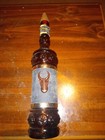 Beautifully Decorated Liquor Bottle With Cork And Chain — photo 1