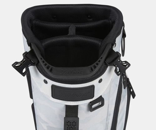 New Titleist White Out Players 4 Camo Stand Bag White/Grey golf - Picture 4 of 4