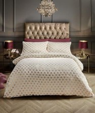NEW HEART FOIL TEDDY BEAR SHERPA DUVET COVER PILLOWCASE BEDDING SET ALL SIZE