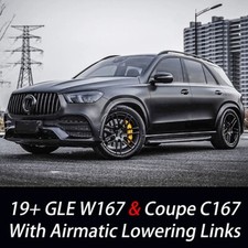 For 19+ Mercedes Benz W167 GLE 450 53 63 AMG Adjustable Air Ride Lowering Links