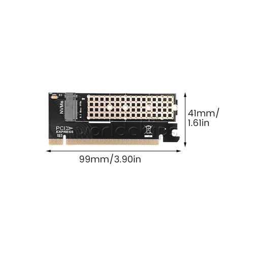 PCIE NVME Adapter M2 Erweiterungskarte unterstützt 2230 2242 2260 2280 M.2 NVME SSD - Bild 23 von 23