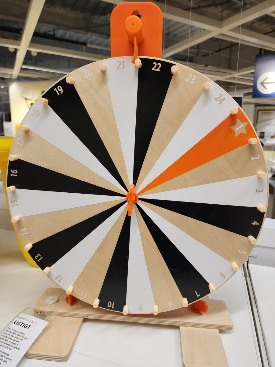 Ikea LUSTIGT Prize wheel game 303.870.38 - NEW | eBay.de