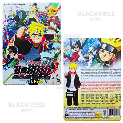 Anime DVD Boruto Naruto Next Generations ( Vol.1-293 End ) English Dubbed