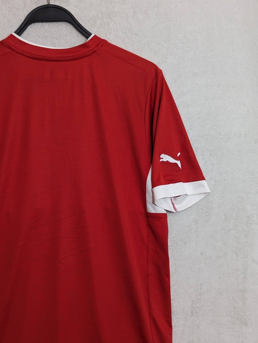 PUMA VfBシュツットガルト Stuttgart 長袖シャツ レッド 新品 PUMA VfBシュツットガルト Stuttgart 長袖シャツ レッド 新品