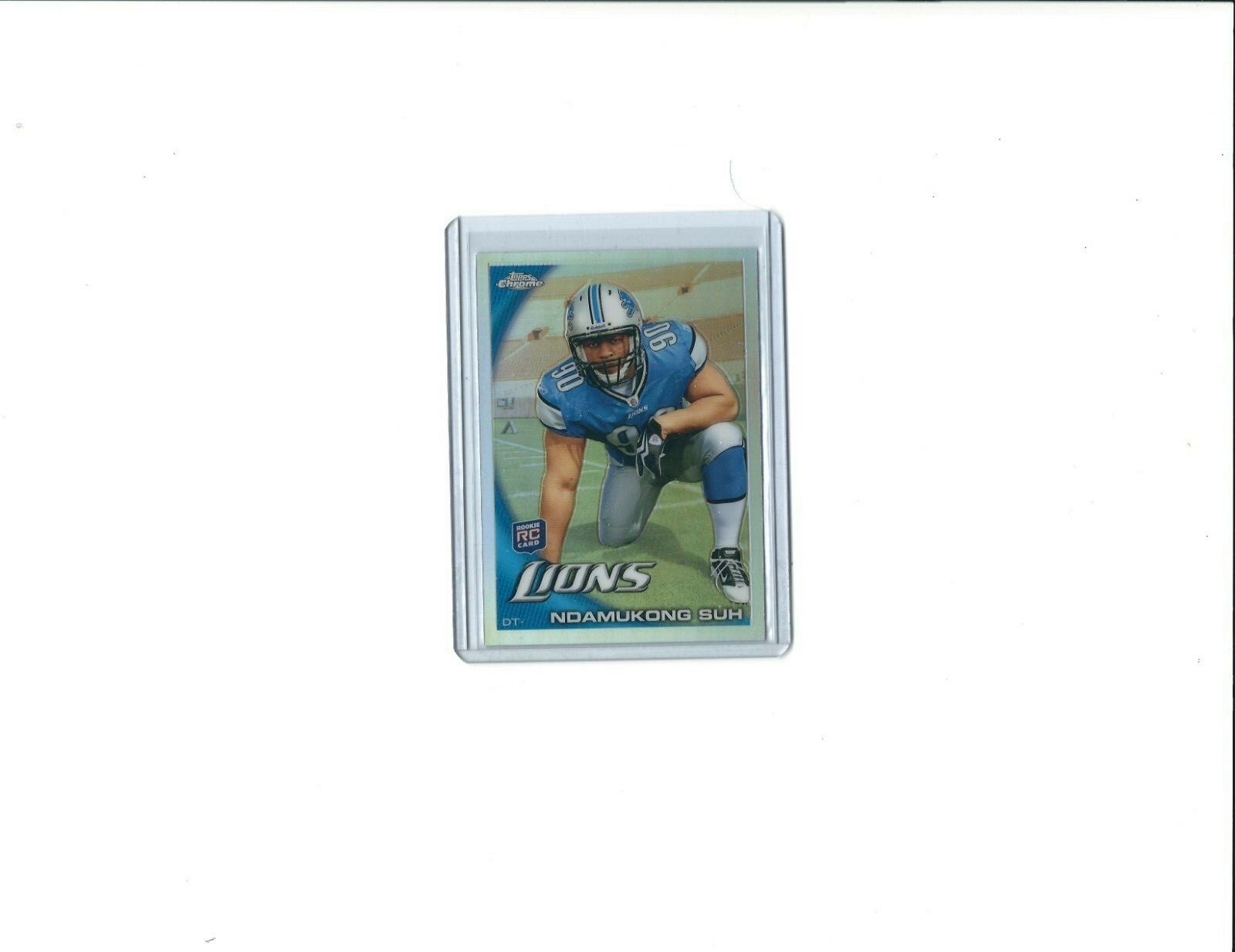 2010 TOPPS CHROME  #C160 NDAMUKONG SUH   REFRACTOR RC TAMPA BAY BUCS