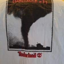 Fruit Of The Loom Timberland Pullover Top Promotion USA Long Sleeve 1990 Vintage