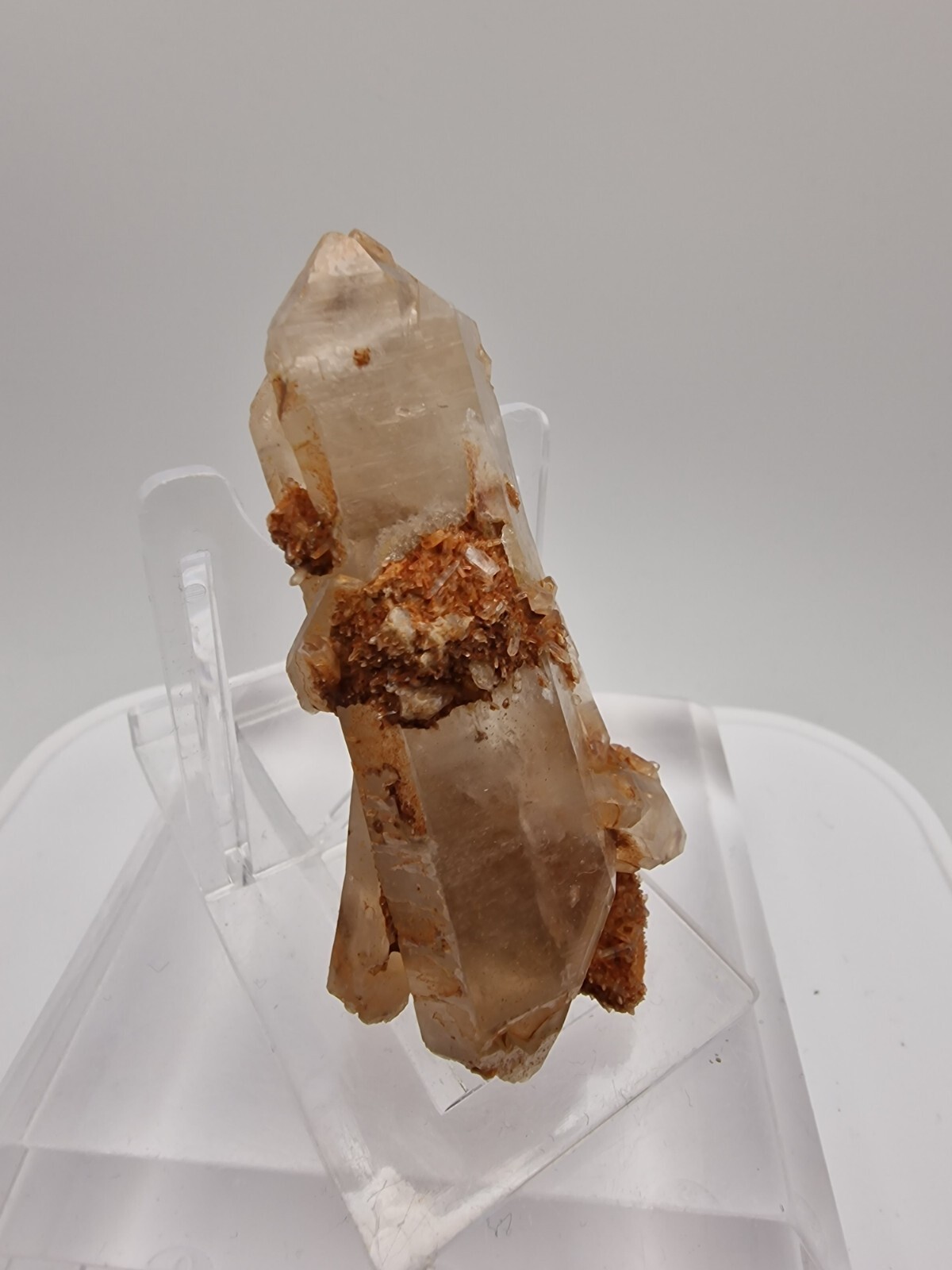 Terminated Quartz Crystal From Quartz Mountain, Mount Isa, Queensland Australia