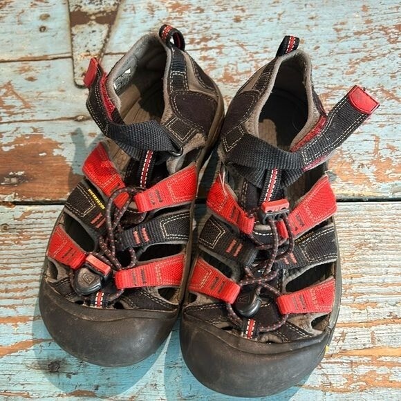 KEEN Scarpe Sandali Rosso Ragazzo Unisex Ragazza Impermeabili Escursionismo Sneakers Lavabili 3 5