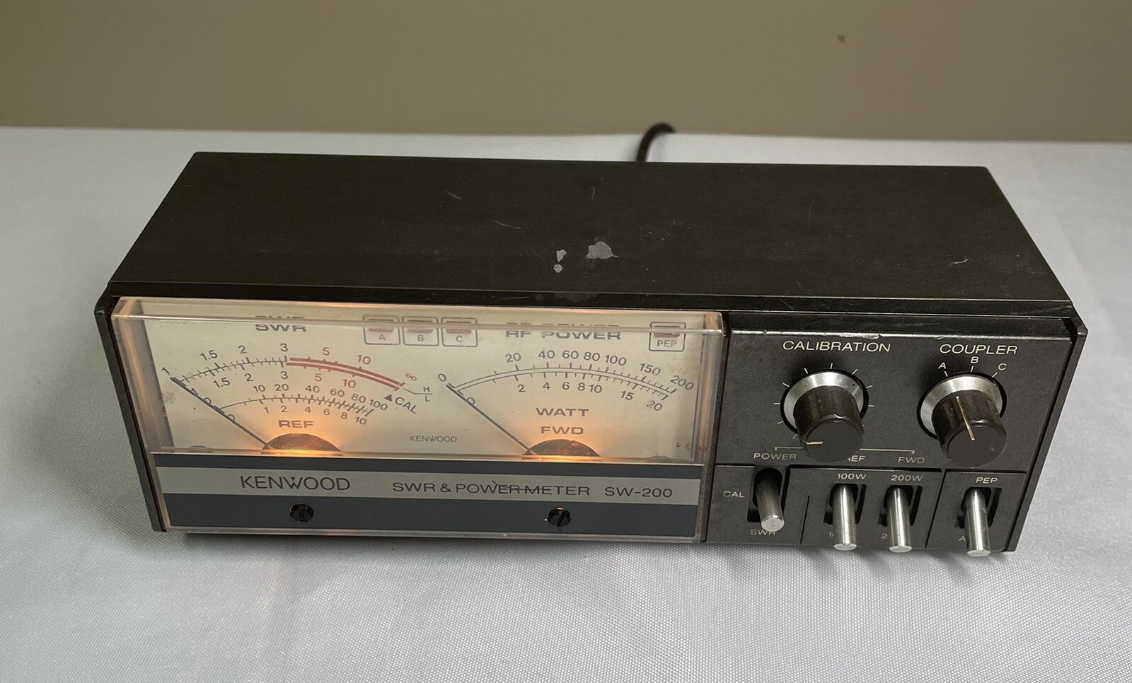 Kenwood SWR Power Meter SW-200 - UNTESTED