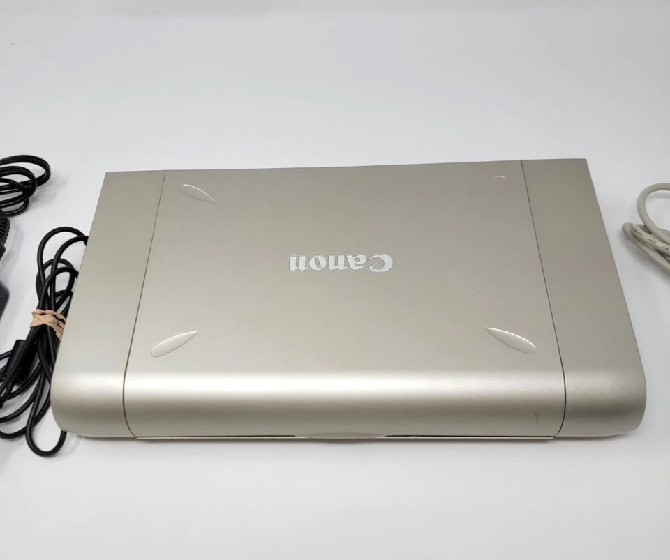 CANON I80 COLOR BUBBLE JET INKJET PRINTER K10233 W/ INK (FOR PARTS ONLY) - Image 3 of 4