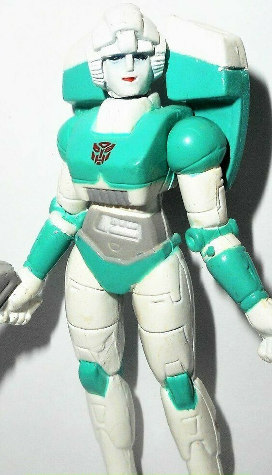 TRANSFORMERS pvc ARCEE Green heroes of cybertron scf hoc g1 heroes