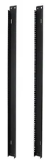 Rockville RAIL24U 24U Reversible Rack Rails With M5 Circle or Square Screw Holes