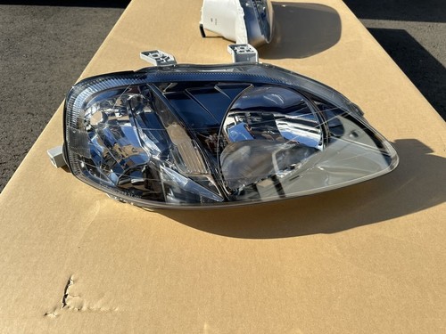 HONDA Genuine 99-00 CIVIC EK9 Type-R Sir Si STANLEY Headlight Lamp RH & LH Set - Picture 2 of 8