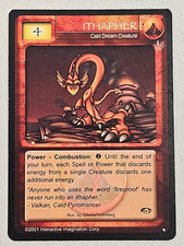 Magi Nation Duel - ITHAPHER - Cald Creature - Awakening 2001 Rare 1st Edition