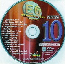 Chartbuster Essentials Karaoke CD G - Volume 6 - Disc 10