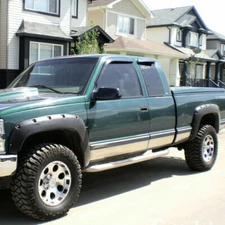 Fit For 2007-2013 Silverado 1500 2500HD/3500HD Pocket Rivet Style Fender Flares