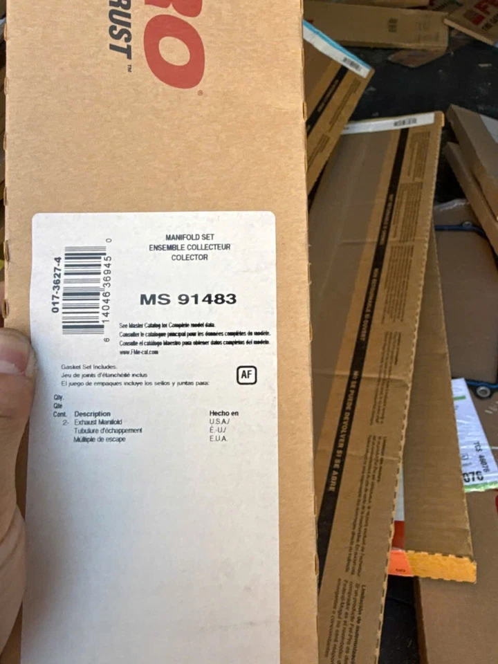 MS91483 Juego de juntas de colector de escape Felpro para Dodge Charger Chrysler 300 05-10 Foto 2 de 2