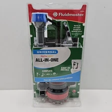 Fluidmaster PerforMAX All-In-One Toilet Repair Kit Flush/Fill Valve Universal 