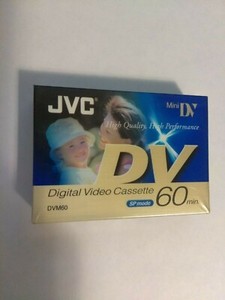 JVC DVC 60 Mini DV 60 min.New