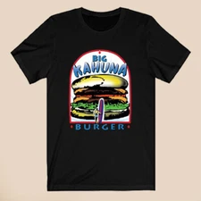 Big Kahuna Burger Surf Surfing Men's Black Size S-5XL