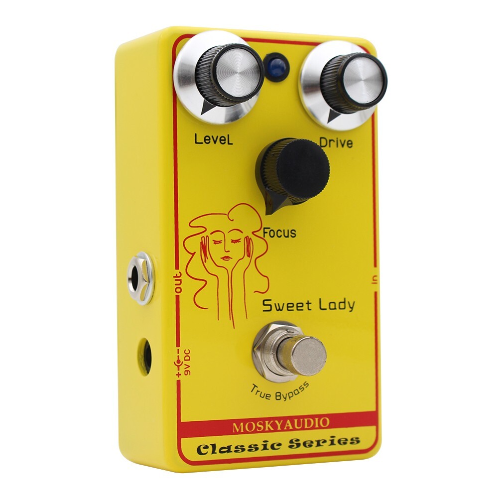 Hand-wired Mosky Professional Overdrive Sweet Lady Guitar Mad Pro