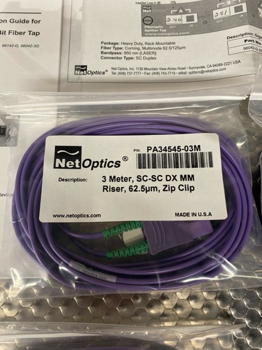 NetOptics 96042-G-30 Splitter rubinetto fibra Gigabit 70/30 diviso - Foto 7 di 9