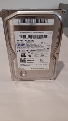 Samsung HD083GJ/D 80GB Hard Disk Drive FW : 1AC01113 - Picture 2 of 5
