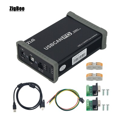 ZLG USBCANFD-200U Interface Card 2-Channel USB to CANFD Analyzer
