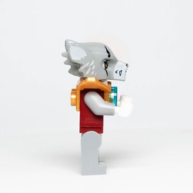 Lego Legends Of Chima Minifigure - Worriz - Gold Armor (loc052) 70127 Wolf Tribe