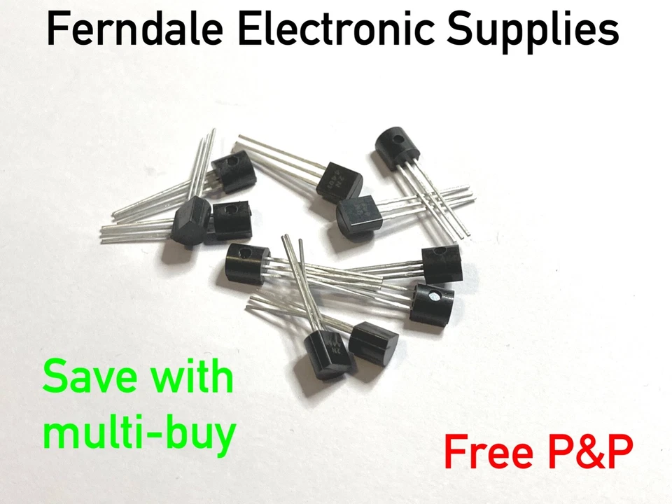 MULTICOMP PRO 2N4401 Bipolar (BJT) Silicon General Purpose Transistor, NPN, - Pack of 10