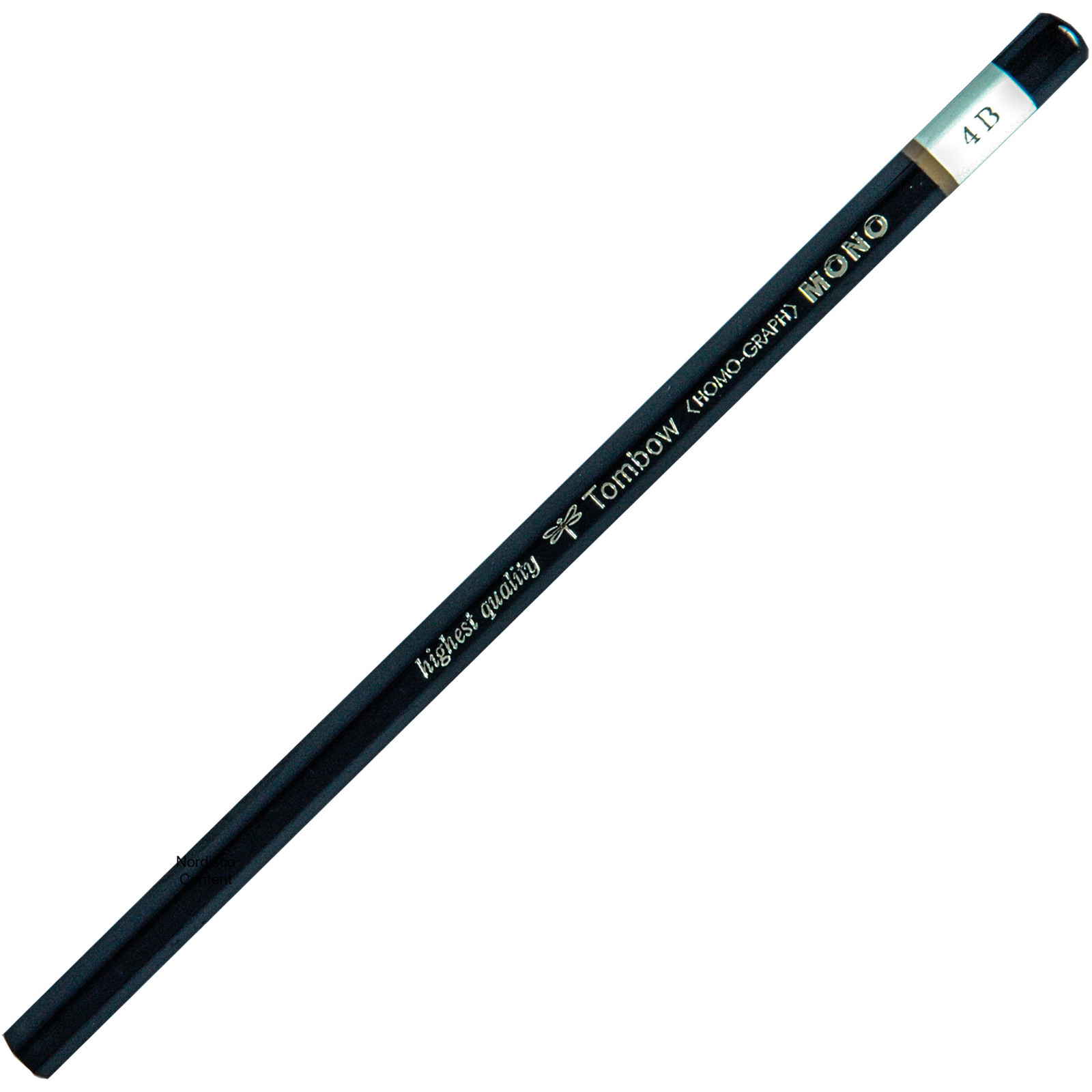 Tombow Mono 51505, 4B, Graphite Professional Drawing Pencils, Box of 12