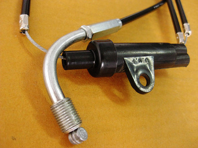 Fit Yamaha YL2 YG1 YJ1 YJ2 YA6 BLACK THROTTLE CABLE [as399] | eBay