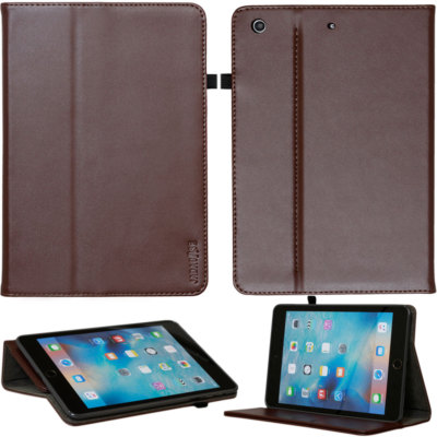 Luxury Leather Tablet Cover Apple iPad Air 3 - 10.5'' Protective Case Pouch Brown