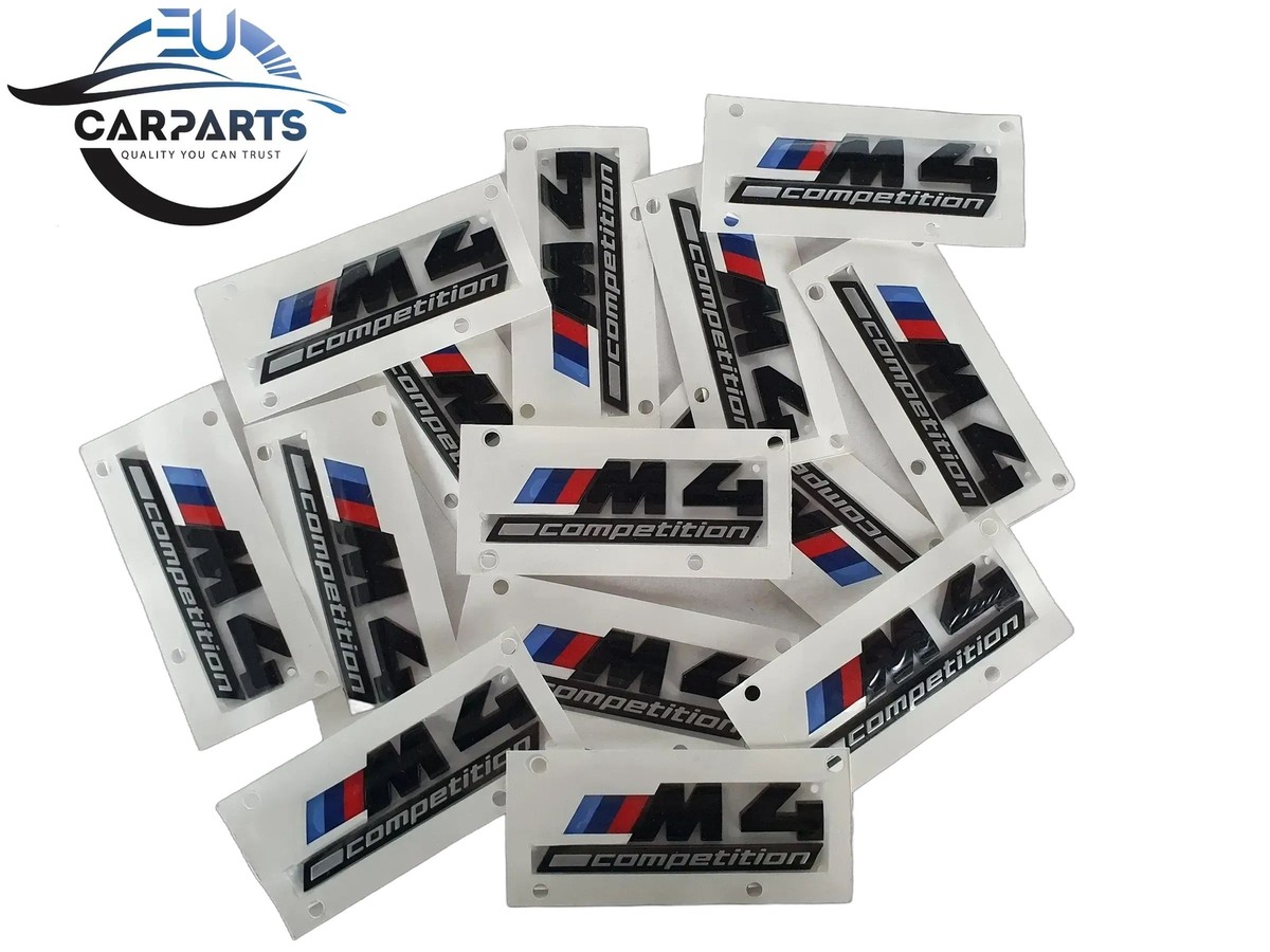 NEU ORIGINAL BMW M4 G82 G83 Competition AUFKLEBER EMBLEM HINTEN 