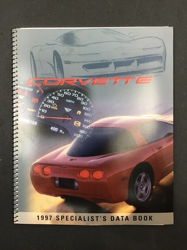 1997 Chevrolet Corvette Specialist data book sales brochure dealer literature